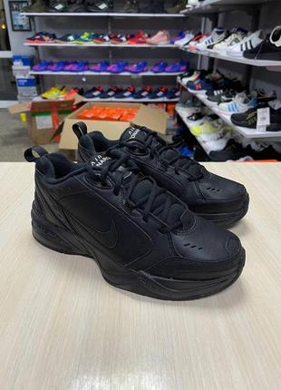 Nike air monarch black1 фото