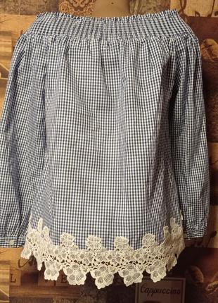 Брендова романтична блуза liu-jo,італія,р.it.443 фото