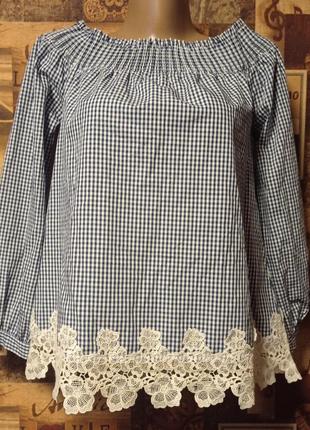 Брендова романтична блуза liu-jo,італія,р.it.441 фото