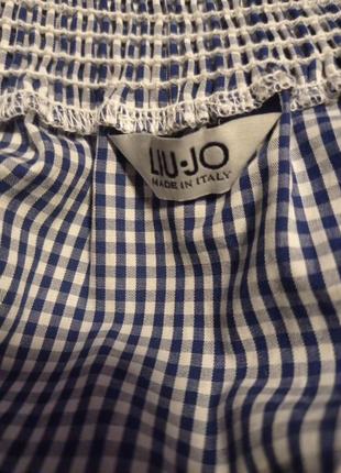 Брендовая романтичная блуза liu-jo,италия,р.it.446 фото