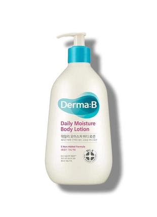 Зволожувальний лосьйон для тіла derma:b daily moisture body lotion 400 мл