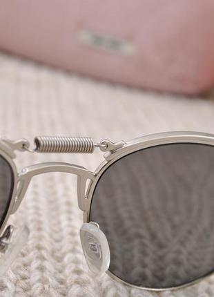 Круглые солнцезащитные очки с пружиной gian marco venturi gmv8177 фото