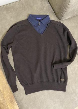Свитер джемпер trussardi jeans винтаж