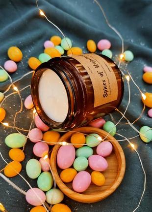 Соевая свеча по гарри поттеру "сладости хогсмида"