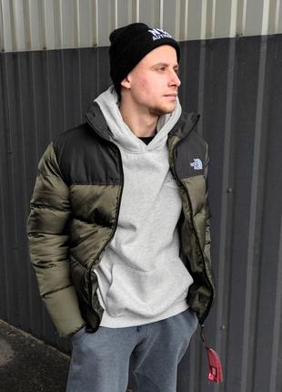 Зимний пуховик S, M, L, XL, XXL оливка
