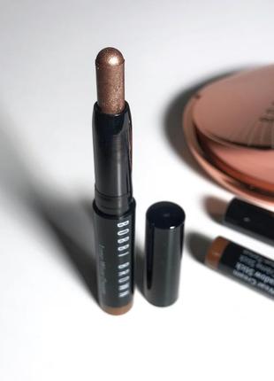 Кремовые тени bobbi brown long wear cream shadow stick оттенок 9 - golden bronze