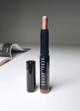 Кремовые тени bobbi brown long wear cream shadow stick оттенок 9 - golden bronze5 фото