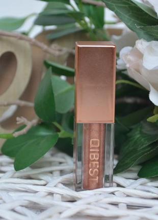 Фирменные жидкие тени для век qibest eye shadow shimmer liquid оригинал1 фото