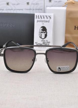 Фирменные солнцезащитные очки  havvs polarized hv68047 с шорой5 фото