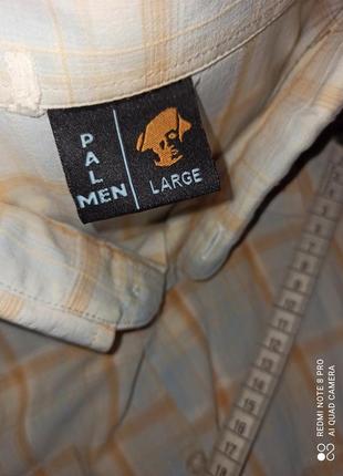 Мужская летняя рубашка с коротким рукавом palmen3 фото