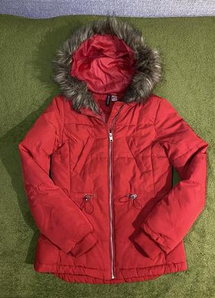 Куртка женская divided h&m, зима, размер s, 36 (42)4 фото