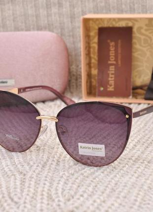 Фірмові сонцезахисні жіночі окуляри  katrin jones kj08441 фото