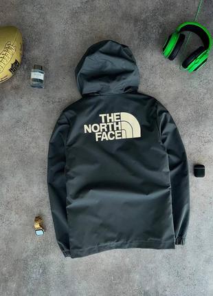 Ветровка the north face с рефлективным лого4 фото