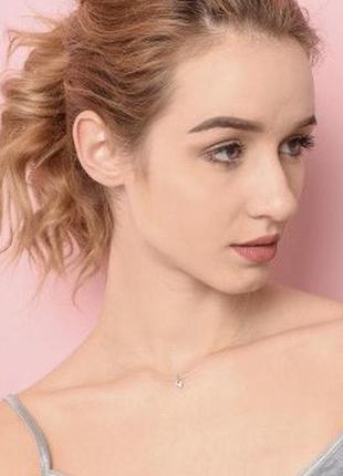 Гарна прикраса на шию на силіконовій нитці «серце»9 фото