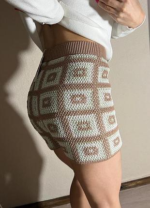 Крутые вязаные шорты от jennyfer