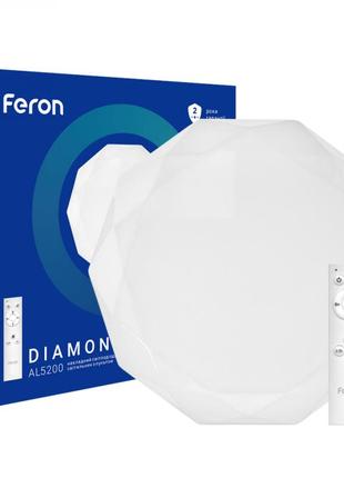 Світлодіодний світильник feron al5200 diamond 36w