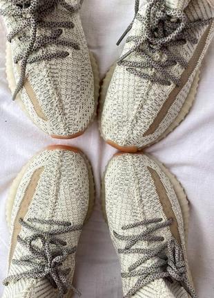 Женские кроссовки adidas yeezy boost 350 v2 lundmark reflective скидка sale / smb9 фото