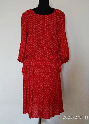 Платье красное ladi. англия.