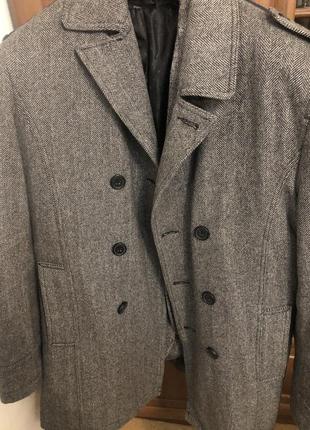 Мужское твидовое пальто brice1 фото