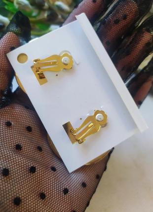 Vintage величезні кліпси матове золото від patchington 🎥