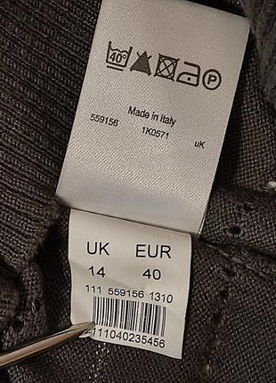 River island. красивая серая кофточка с коротким рукавом,италия9 фото
