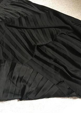 Юбка женская плиссе плиссированная юбка чёрная юбка плиссе new look - l,xl7 фото