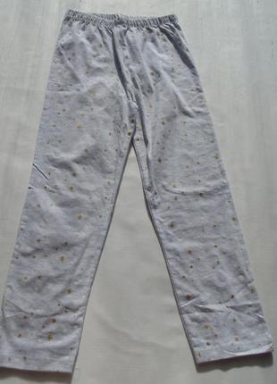 Тонкие пижамные штаны primark английская 6-7 лет 122 см3 фото