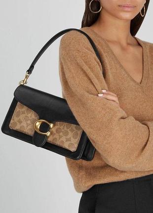 Сумка кожаная coach