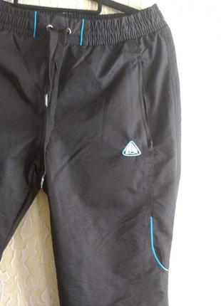 Непродуваемые спортивные штаны на подкладке, р.м,турция, soccer2 фото