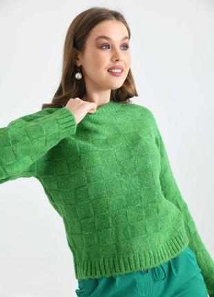 Пухнастий светр оверсайз🍬1 фото