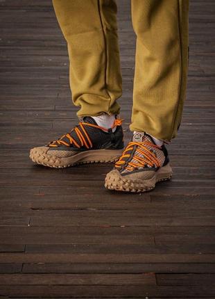 Кроссовки nike acg mountain fly low “fossil”2 фото