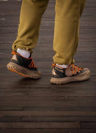 Кроссовки nike acg mountain fly low “fossil”4 фото