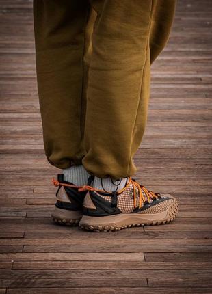 Кроссовки nike acg mountain fly low “fossil”5 фото