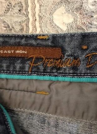 Джинсы сast iron 3