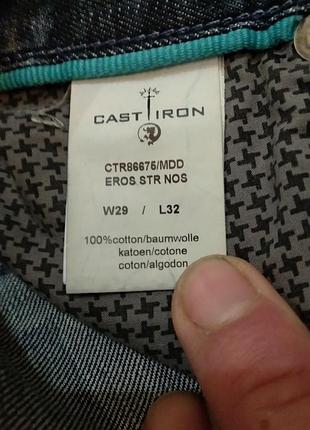 Джинсы сast iron 7