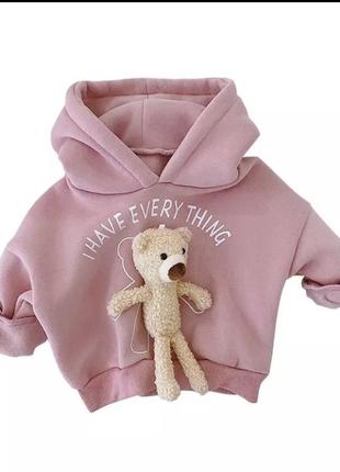 Тепла толстовка для дівчинки
