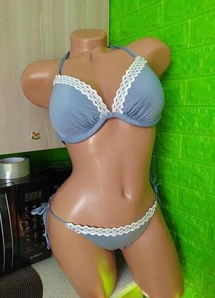 Фирменный классный купальник размер 75с/д не полная плавки xs/s