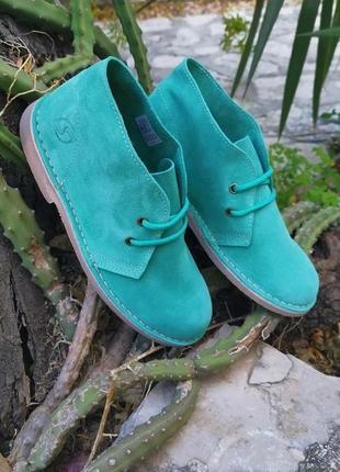 Дезерты из натуральной замши. испания. оригинал