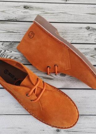 Дезерты из натуральной замши. испания. оригинал