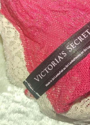 Кружевные трусики шортики victoria’s secret2 фото