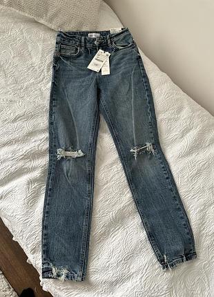 Джинсы zara 34 размер