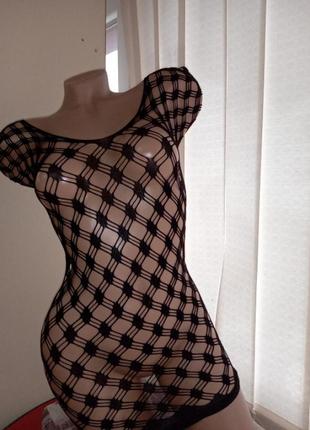 Крутецкое платье - сетка,1 фото