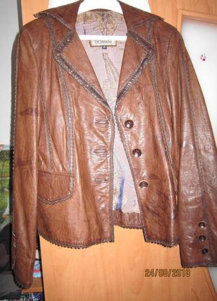 Шкіряний піджак