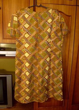Найзручніше літнє плаття міді "футляр" великий розмір вінтаж ссер6 фото
