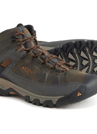 Чоловічі черевики keen targhee iii mid hiking boots waterproof leather