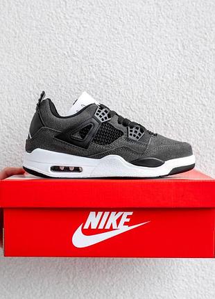 Мужские кроссовки nike air jordan 4, мужественные кроссовки найк джордан 44 фото