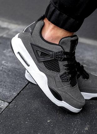 Мужские кроссовки nike air jordan 4, мужественные кроссовки найк джордан 49 фото