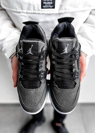 Мужские кроссовки nike air jordan 4, мужественные кроссовки найк джордан 45 фото