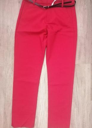 Червоні брюки xs