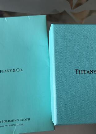 Коробка для ювелірного прикрашання tiffany оригінал2 фото